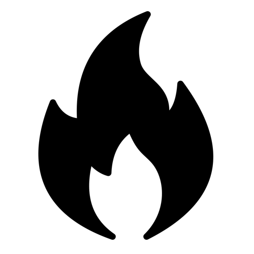 Flame resistance icon